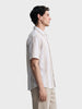 Men's Beige Relaxed Fit Solid Resort Wear Shirt