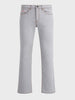 Men's Grey Bootcut Fit Solid Street Wear Jeans