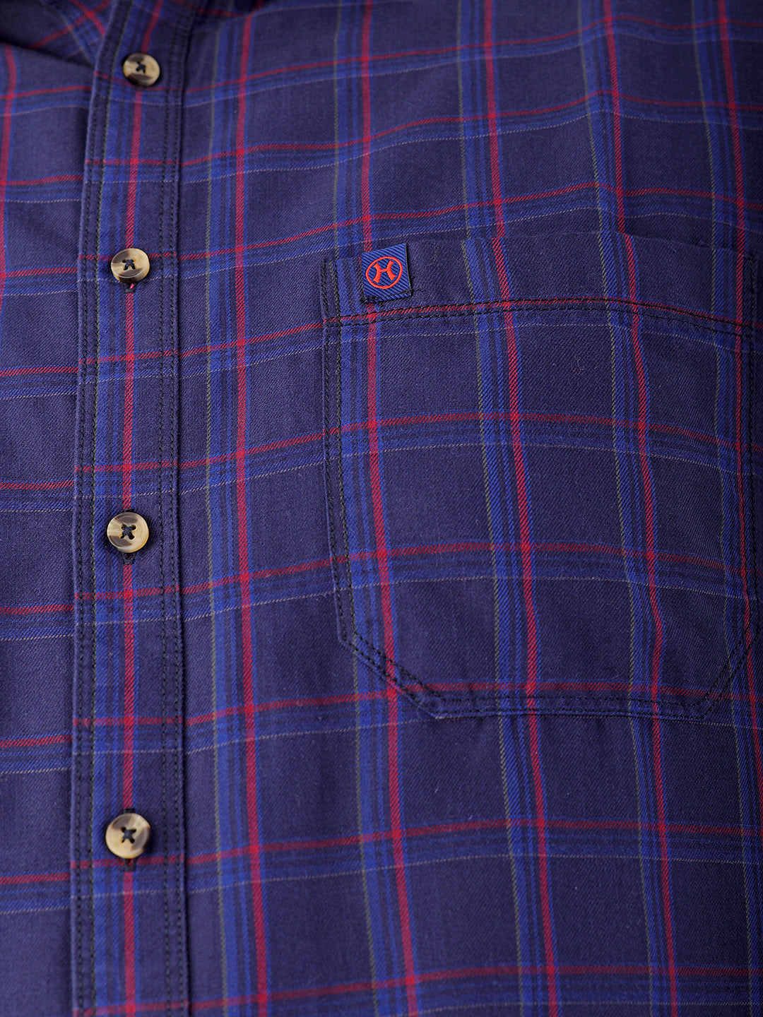 Shop Men's Checked Plus Size Shirt Online.