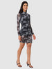 Women Regular Fit Black Full Sleeves Dress