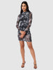 Women Regular Fit Black Full Sleeves Dress