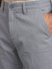 Men's Grey Baggy Fit Solid Utility Trousers