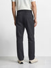Men's Grey Baggy Fit Solid Utility Trousers