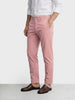 Men's Pink Slim Fit Solid Formal Chinos