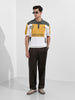 Men's Olive Relaxed Fit Casual Solid Trousers