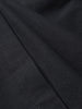 Men's Black Relaxed Fit Casual Solid Trousers