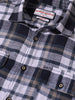 Men's Blue Slim Fit Checked Casual Shirt