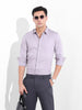 Men's Grey Slim Fit Embraided Party Wear Shirt