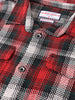 Men's Red Regular Fit Checked Casual Shirt