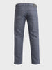 Men's Grey Slim Fit Solid Casual Jeans