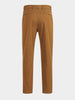 Men's Brown Slim Fit Solid Casual Chinos