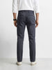 Men's Grey Slim Fit Solid Casual Chinos