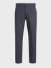 Men's Grey Slim Fit Solid Casual Chinos