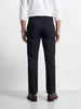 Men's Black Slim Fit Solid Casual Chinos