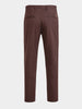 Men's Brown Slim Fit Solid Casual Chinos