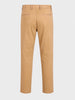Men's Beige Regular Fit Solid Casual Chinos