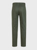 Men's Green Regular Fit Solid Casual Chinos