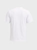 Men's White Relaxed Fit Graphic Printed Casual T-Shirts