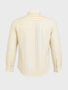 Men's Yellow Regular Fit Embroidered Casual Shirt