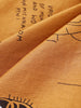 Men's Brown Slim Fit Printed Casual Shorts