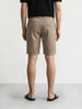Men's Grey Slim Fit Printed Casual Shorts