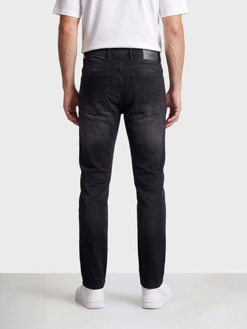 Men's Black Slim Fit Solid Street Wear Shorts