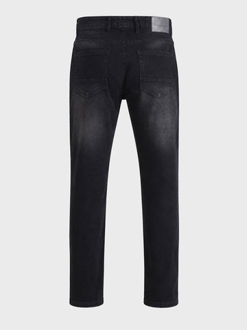 Men's Black Slim Fit Solid Street Wear Shorts