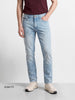 Men's Blue Slim Fit Solid Casual Joggers