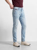 Men's Blue Slim Fit Solid Casual Joggers