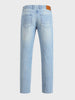 Men's Blue Slim Fit Solid Casual Joggers