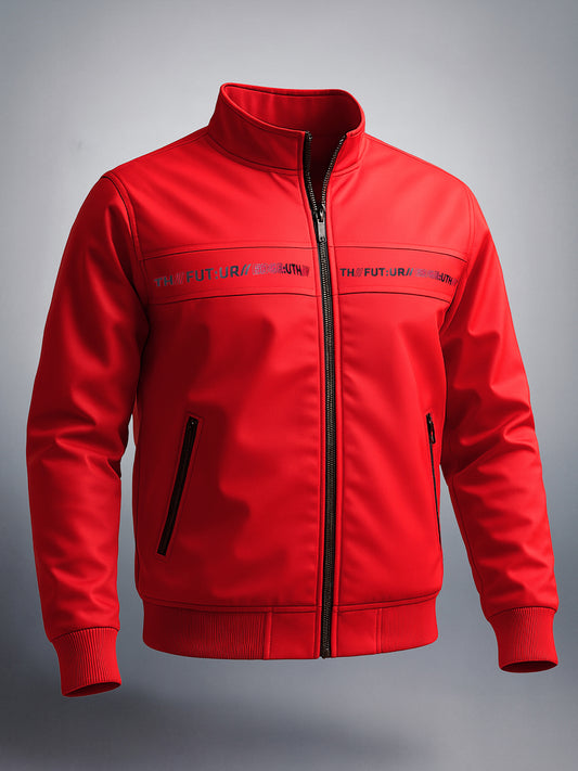 Veste Zip Chico's Weekends – Rouge Avec Imprimé Léopard – Taille 0 – Tissu Ponte Knit – État Occasion Très Bon – Pour Femme