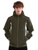 Men's Olive Regular Fit Colourblocked Casual Jacket