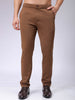 Men's Nutshell Slim Fit Textured Formal Trouser