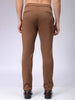 Men's Nutshell Slim Fit Textured Formal Trouser