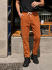 Men's Brown Loose Fit Printed Street Wear Joggers