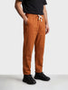 Men's Brown Loose Fit Printed Street Wear Joggers