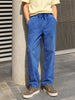 Men's Blue Loose Fit Solid Street Wear Jeans