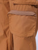 Men's Yellow Relaxed Fit Utility Joggers