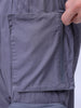 Men's Grey Relaxed Fit Utility Joggers