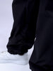 Men's Black Relaxed Fit Utility Joggers