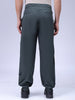 Men's Green Loose Fit Casual Joggers