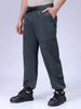 Men's Green Loose Fit Casual Joggers