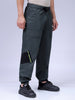 Men's Green Loose Fit Casual Joggers