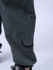 Men's Green Loose Fit Casual Joggers