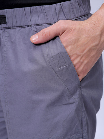 Men's Grey Loose Fit Casual Joggers