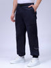 Men's Navy Loose Fit Casual Joggers