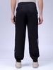 Men's Black Loose Fit Casual Joggers
