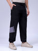 Men's Black Loose Fit Casual Joggers