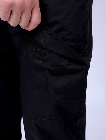 Men's Black Loose Fit Casual Joggers