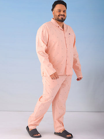 Shop Men's Printed Plus Size Lounge Set Online.